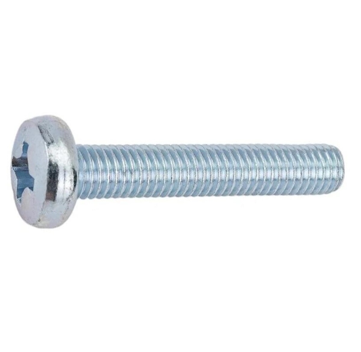 Винт М8х40 мм полусф. головка, цинк, DIN 7985 (150 шт в карт. уп.) STARFIX