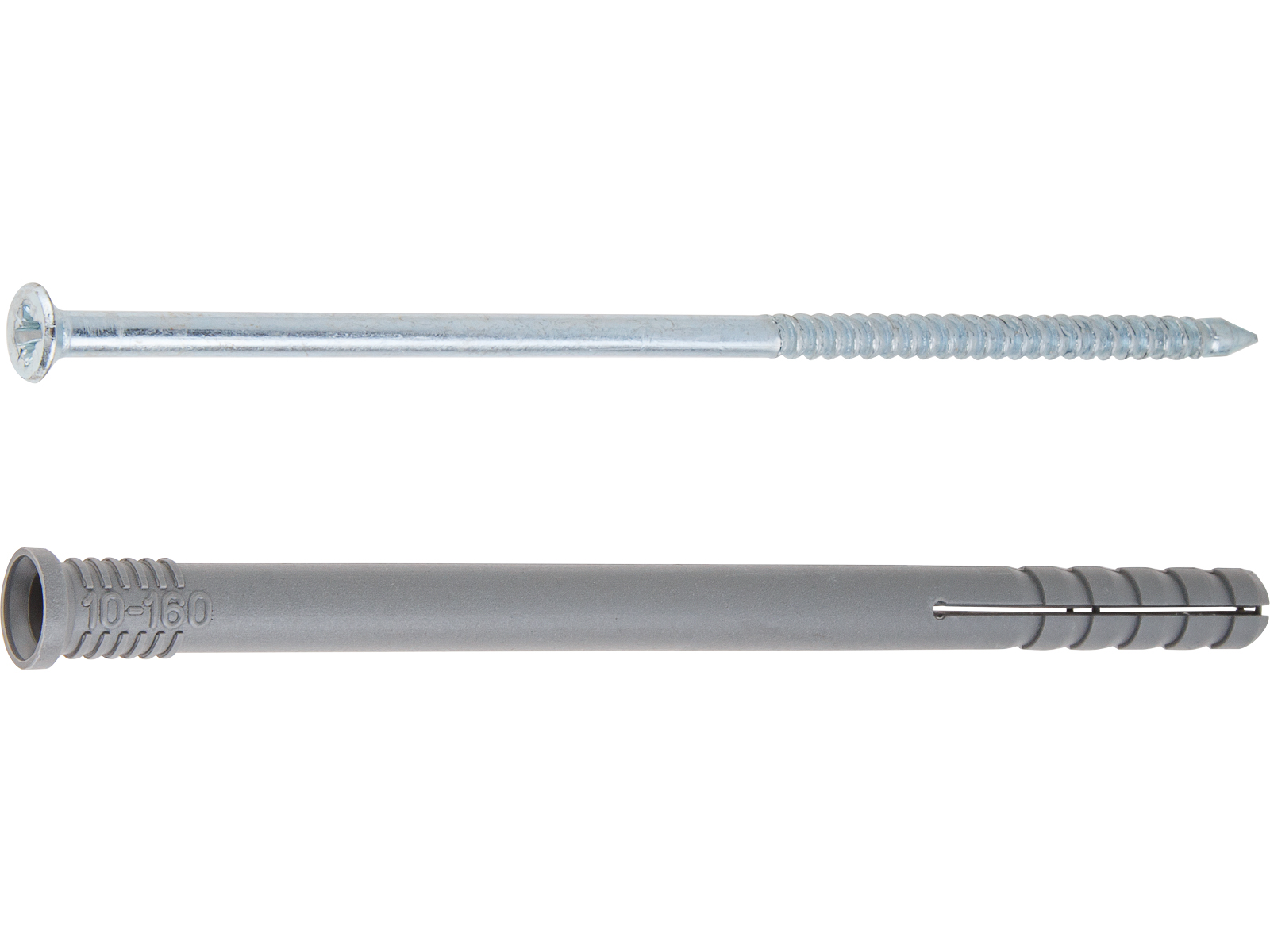 Дюбель-гвоздь 10х160 мм полипропилен потай (25 шт в карт. уп.) STARFIX