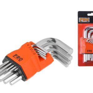 Набор ключей шестигр. 1,5-10мм 9шт коротк. PRO STARTUL (PRO-89309)