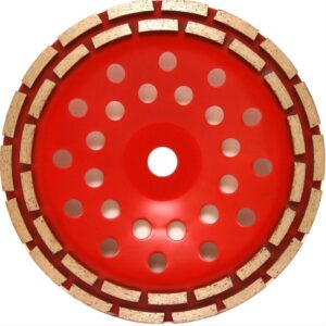 Алмазная чашка d 230 мм по бетону двухрядная TRIO DIAMOND NEW FORMULA SEGMENT