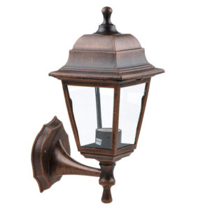 Светильник садово-парковый настенный "Леда" (черный под медь) Юпитер