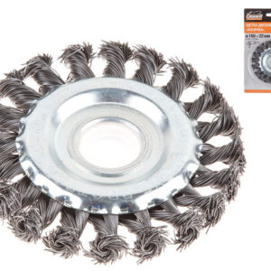 Щетка дисковая косич.100ммх22мм GEPARD (GP0894-100)