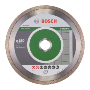 Алмазный круг 180х22 мм по керамике сплошн. STANDARD FOR CERAMIC BOSCH