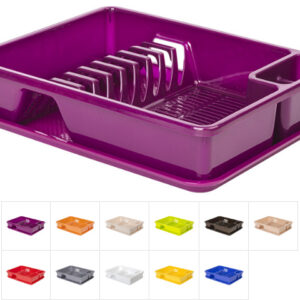 Сушилка для посуды с поддоном 30х40 см, DRINA