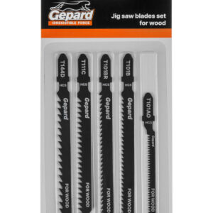 Набор пилок лобз. по дереву 5шт. GEPARD (GP0634-01)