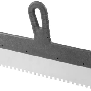 Шпатель фасад. зубчат. нерж.  300мм зуб 6х6 STARTUL MASTER (ST1004-3006)