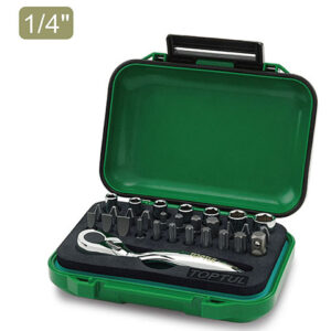 Набор головок и бит MINI 30предм. 1/4" TOPTUL