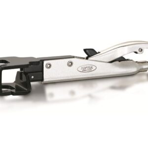 Зажим ручной с двойной изогнутой губкой 230мм TOPTUL