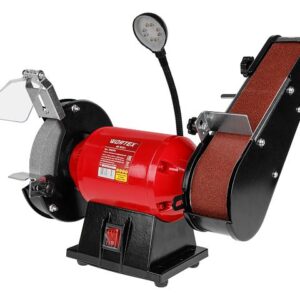 Станок точильно-шлифовальный WORTEX BG 1535 L в кор. 250 Вт, 150 мм, лента 685х50 мм, подсветка