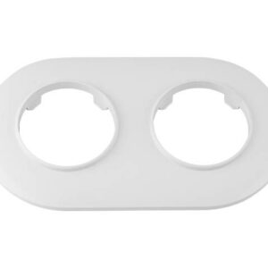 Рамка 2-местная белая, Прованс, Bylectrica