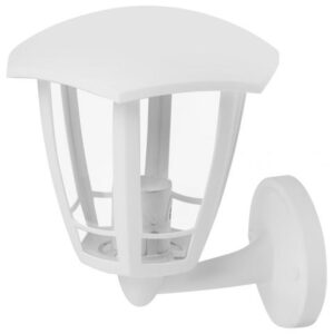 Светильник садово-парковый настенный "Дели1" (белый) Юпитер