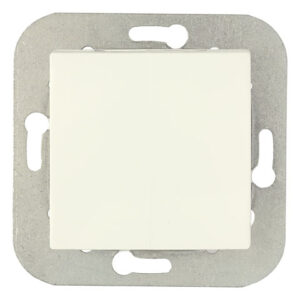 Выключатель 1 клав. (cкрытый, 10А) бежевый, Уют, BYLECTRICA