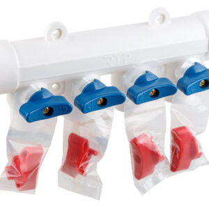 Коллектор с шар. краном универс. PPR 32х20/4, РТП