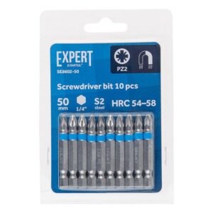 Насадка крестообразная PZ2 50мм 10шт EXPERT STARTUL (SE8602-50)