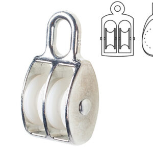 Блок двойной нейлон 40 мм STARFIX