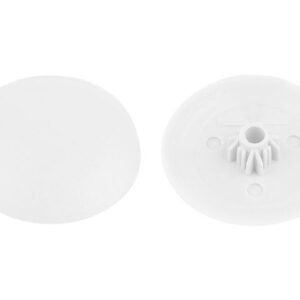 Заглушка для самореза PH2, декоративная белая (50 шт в зип-локе) STARFIX