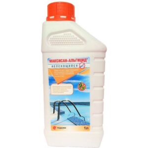 Средство для предотвращения роста водорослей в бассейнах непенящееся "Максисан-Альгицид" 1 л