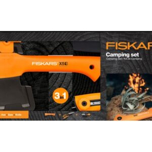 Туристический набор (топор+пила+нож) FISKARS