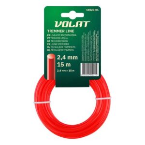 Леска ф 2.4 мм х 15 м кругл. сеч. ВОЛАТ