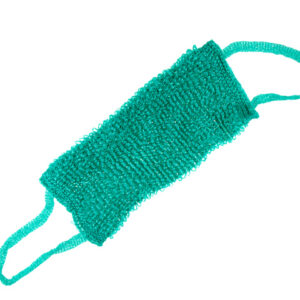 Мочалка банная MASSAGE-LINE "Махровая Двойная"