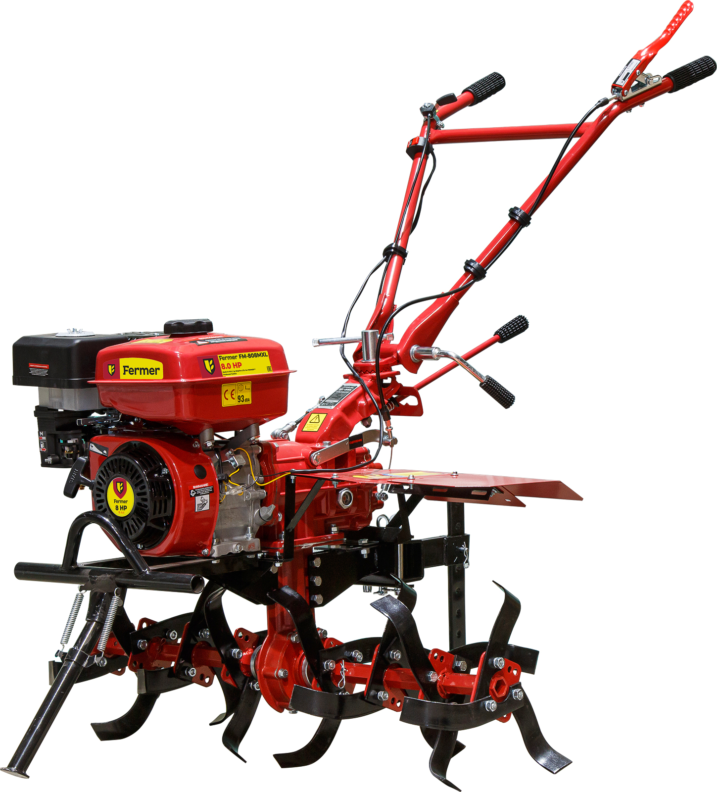 Культиватор бензиновый FERMER FM-808MXL без колес