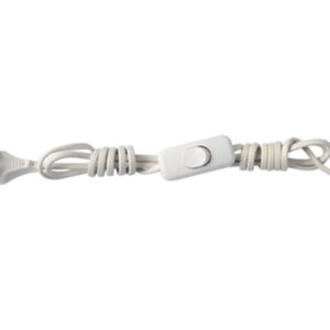 Выключатель на шнуре 0,5мм, 1,7м белый, BYLECTRICA