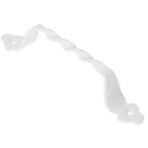 Ручка-скоба 80 мм витая, белая STARFIX