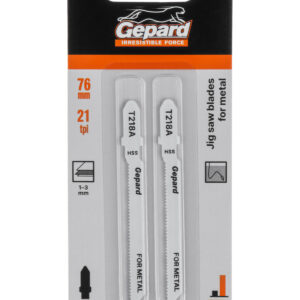 Пилка лобз. по металлу T218A (2 шт.) GEPARD