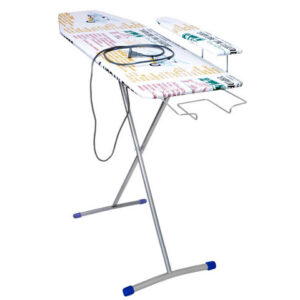 Доска гладильная Лина 4 (ДСП 1120 х 345), подрукавник, подставка п/утюг, удлинит, NIKA