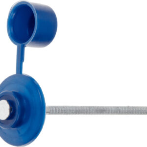 Гвоздь кровельный 2.8х70 мм с пласт. шляпкой, синий (100 шт в пласт. конт.) STARFIX