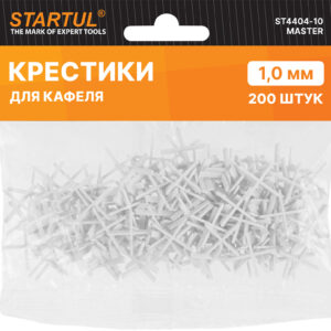 Крестики д/кафеля 1,0мм 200шт STARTUL MASTER (ST4404-10)