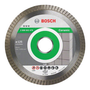 Алмазный круг 125х22 мм по керамике Turbo BEST FOR CERAMIC EXTRA-CLEAN BOSCH