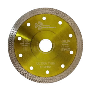 Алмазный круг 125х22 мм по керамике сплошн.ультратонкий Ultra Thin X-Turbo TRIO-DIAMOND