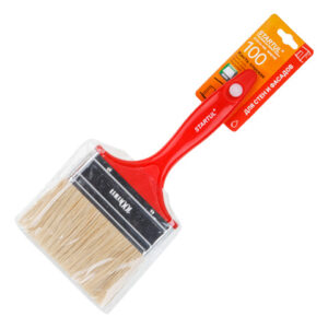 Кисть плоская 4"-100мм смеш. щетина (стены, фасады) STARTUL MASTER