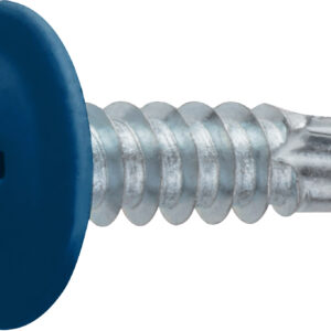 Саморез 4.2х16 мм с прессшайбой, цинк, со сверлом, RAL 5005 (150 шт в пласт. конт.) STARFIX