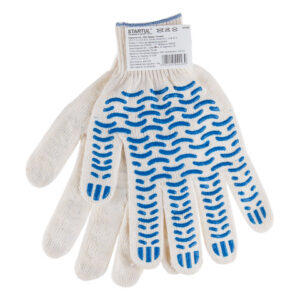 Перчатки х/б с ПВХ "Волна", 10 класс STARTUL