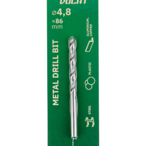 Сверло по металлу ц/х 4.8х52х86 мм HSS ВОЛАТ