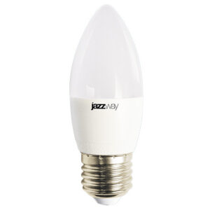 Лампа светодиодная C37 СВЕЧА 8Вт PLED-LX 220-240В Е27 4000К JAZZWAY