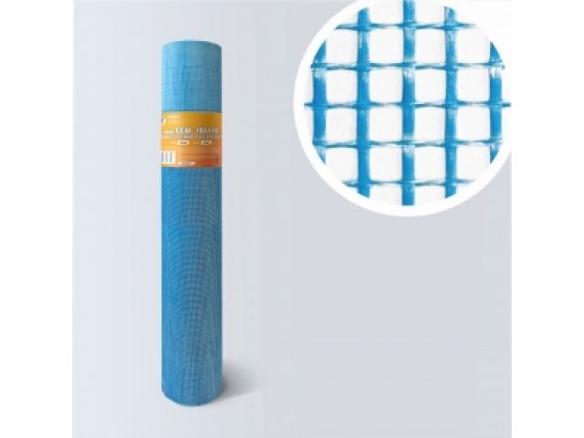 Стеклосетка штукатурная 5х5, 1мх50м, ССШ-160, синяя