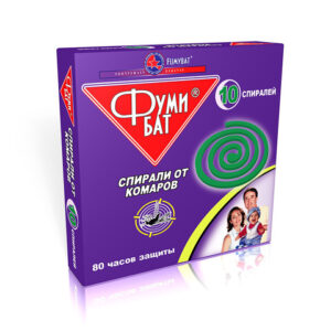 Спирали от комаров "Фумибат", 10 шт.