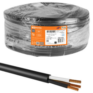 Кабель КГТП-ХЛ 3х1,5-0,66 ГОСТ (50м) TDM