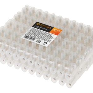 Зажим винтовой ЗВИ-30А 12 пар ПЭ (10 шт) Юпитер