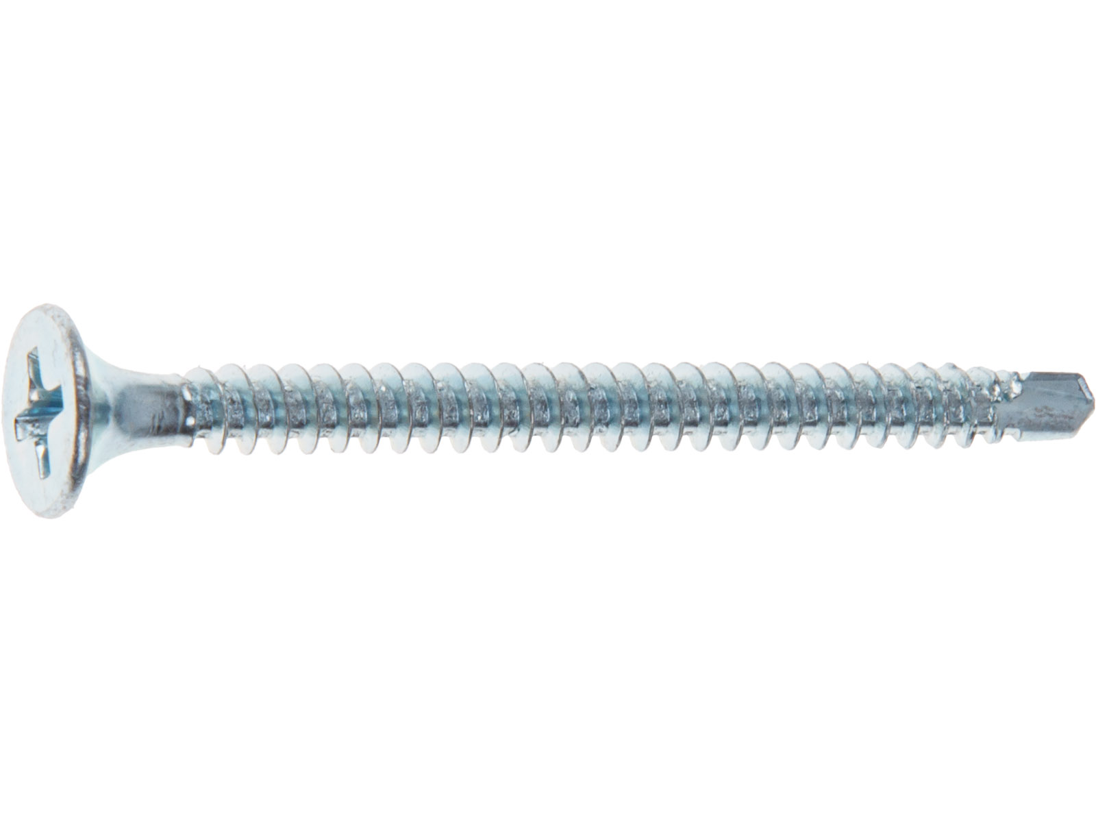 Саморез 3.5х41 мм для монтажа ГКЛ к металлу, цинк, со сверлом (500 шт в карт. уп.) STARFIX