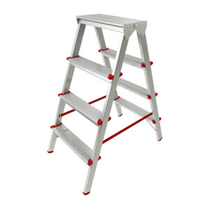 Лестница-стремянка алюм. двухсторонняя 94 см 4 ступ. 3,2кг PRO STARTUL (ST9941-04)
