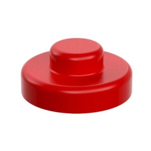 Колпачок для кровельного самореза красный (500 шт в пакете)