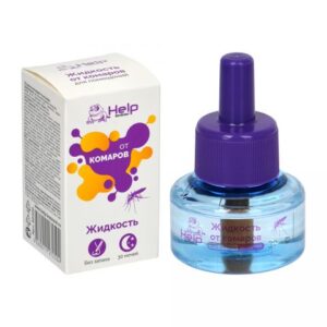 Средство инсектицидное "Жидкость от комаров"  , HELP