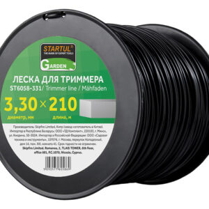 Леска ф 3.3 мм х 210 м квадратн. сеч. STARTUL GARDEN