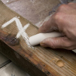 Мелок для маркировки MARKAL RAILROAD CHALK БЕЛЫЙ