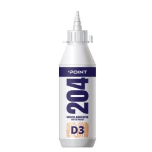 Клей для дерева POINT "204 D3 Wood Adhesive", прозрачный, 500 мл