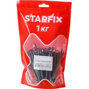 Гвозди строительные 2.5х50 мм ГОСТ 4028-63 (1 кг в дой-паке) STARFIX
